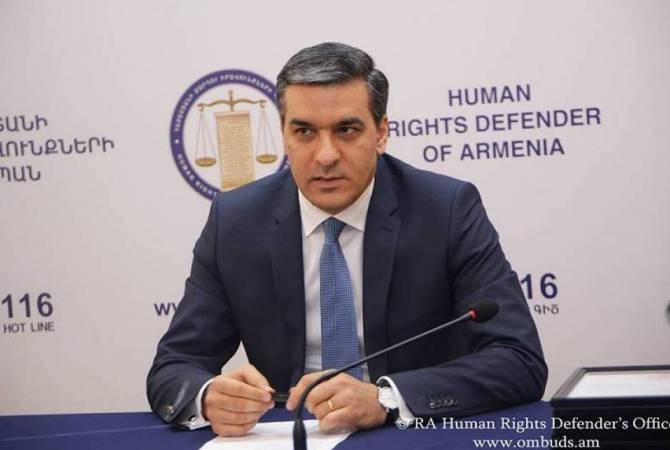 Формулировки президента Азербайджана ущемляют международное гуманитарное право: омбудсмен Армении