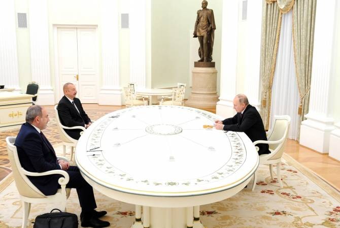 Состоялась встреча лидеров Армении, РФ и Азербайджана: Кремль