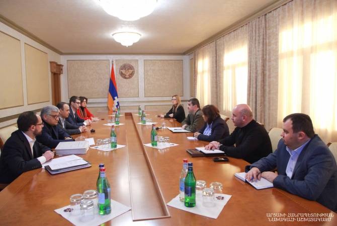 Заре Синанян в Степанакерте встретился с президентом Арцаха: подробности