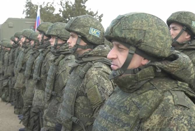 Военные РФ направились из Степанакерта в российско-турецкий центр по контролю за прекращением огня