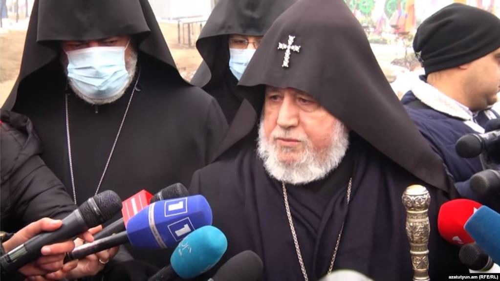 «Наша позиция не изменилась»: Католикос всех армян — о своем требовании отставки Пашиняна