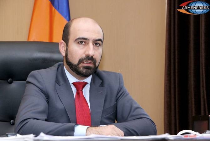 Нарек Бабаян подал заявление об отставке с поста председателя Комитета по управлению госимуществом