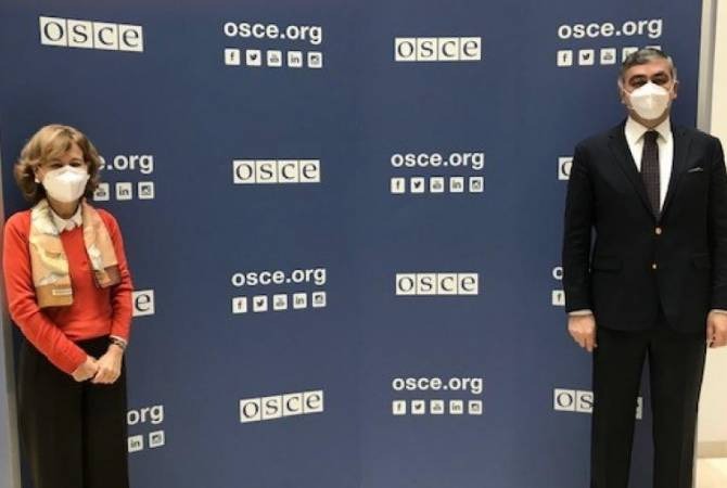 Представитель ОБСЕ по вопросам свободы СМИ обсудила с послом Армении вопросы медиасферы