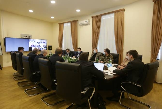 Состоялось онлайн-заседание экспертов рабочей подгруппы Армении, РФ и Азербайджана по перевозкам