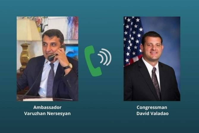Посол Армении говорил с конгрессменом США Валадао о возвращении Азербайджаном армянских пленных