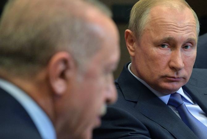Путин и Эрдоган обсудили «реализацию договоренностей вокруг Нагорного Карабаха»