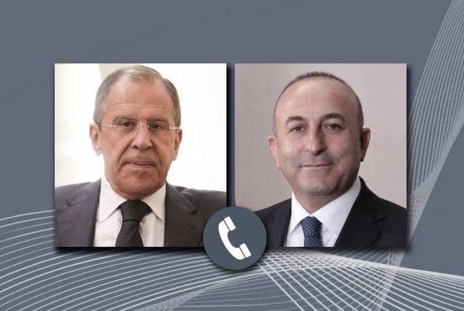 Лавров и Чавушоглу обсудили ситуацию в Нагорном Карабахе после разговора Путина с Эрдоганом