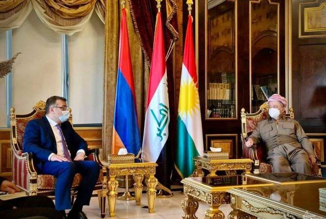 Замглавы МИД Армении Артак Апитонян в Эрбиле провел встречи с лидерами Иракского Курдистана