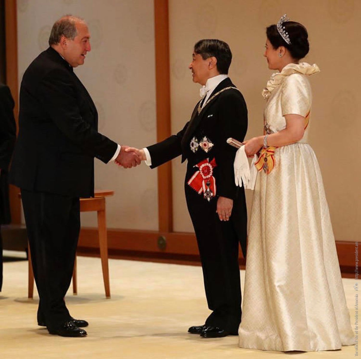 Президент Саргсян поздравил Императора Японии по случаю Национального праздника