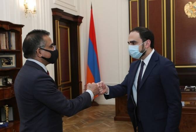 Индия может рассматривать Армению как транспортные ворота в Россию и Европу: Тигран Авинян