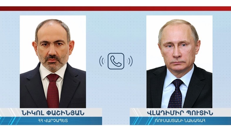 Состоялись телефонные разговоры Путина с Пашиняном и Алиевым: Кремль