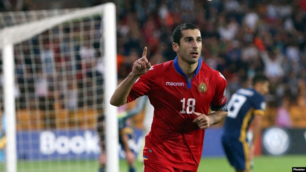Генрих Мхитарян из-за травмы пропустит предстоящие матчи сборной Армении