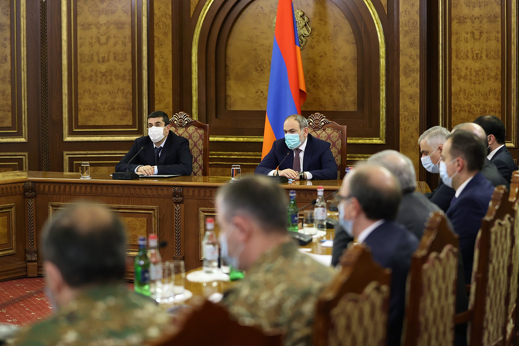 В Ереване состоялось совместное заседание Советов безопасности Армении и Арцаха: видео