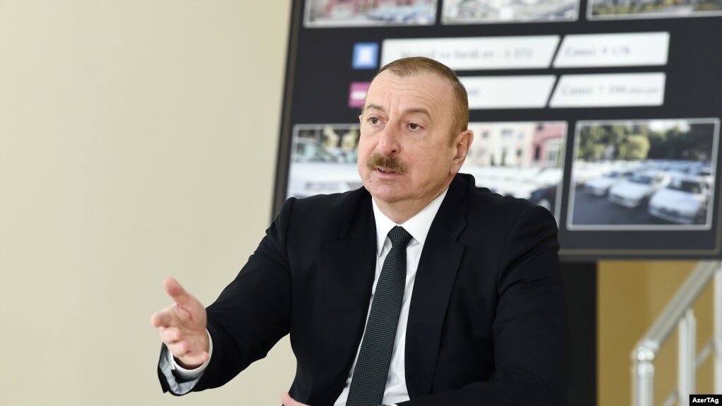 Алиев утверждает, что Армения пытается помешать претворению в жизнь «Зангезурского коридора»