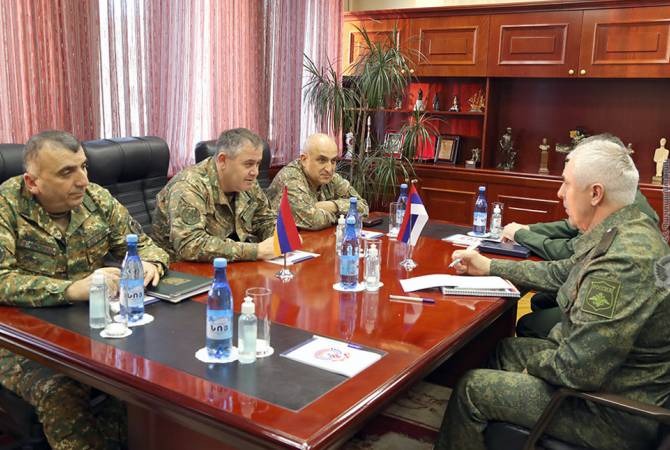 Встреча в Генштабе ВС Армении: Артак Давтян и Рустам Мурадов обсудили вопросы безопасности