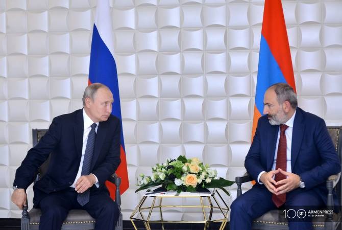 Кремль обнародовал сообщение о повестке встречи Пашинян-Путин 7 апреля в Москве