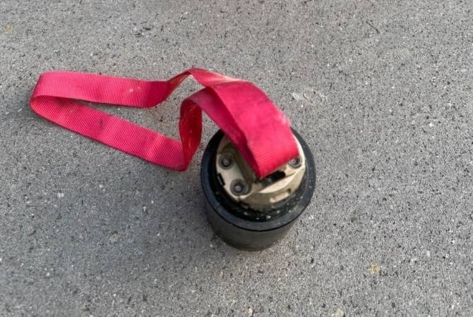 Степанакерт: возле жилых домов обнаружен кассетный боеприпас, выпущенный из РСЗО «Смерч»