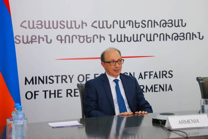 Созданные с применением силы реалии не могут быть законными: речь главы МИД Армении на форуме ОБСЕ
