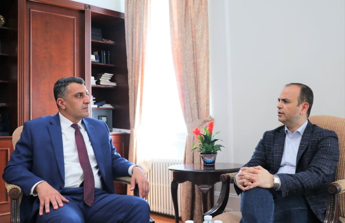 Рабочий визит Заре Синаняна в США продолжается: встреча в Посольстве Армении