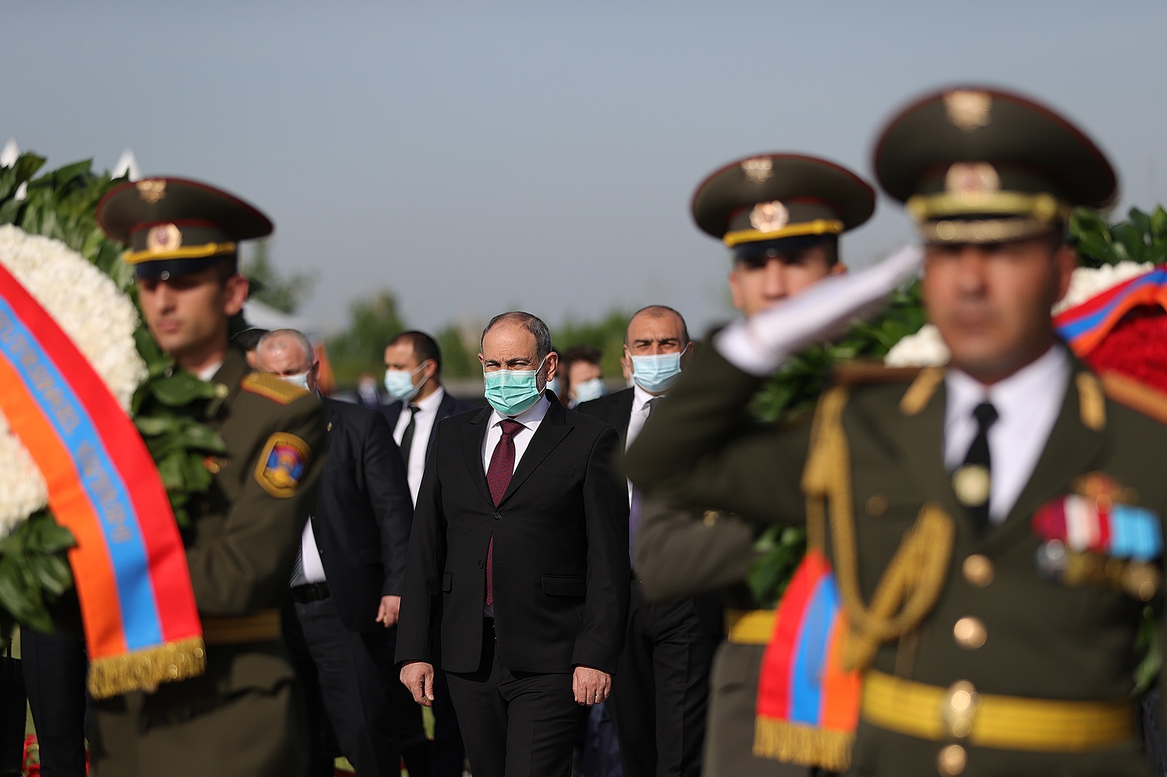 Никол Пашинян в Цицернакаберде почтил память жертв Геноцида армян