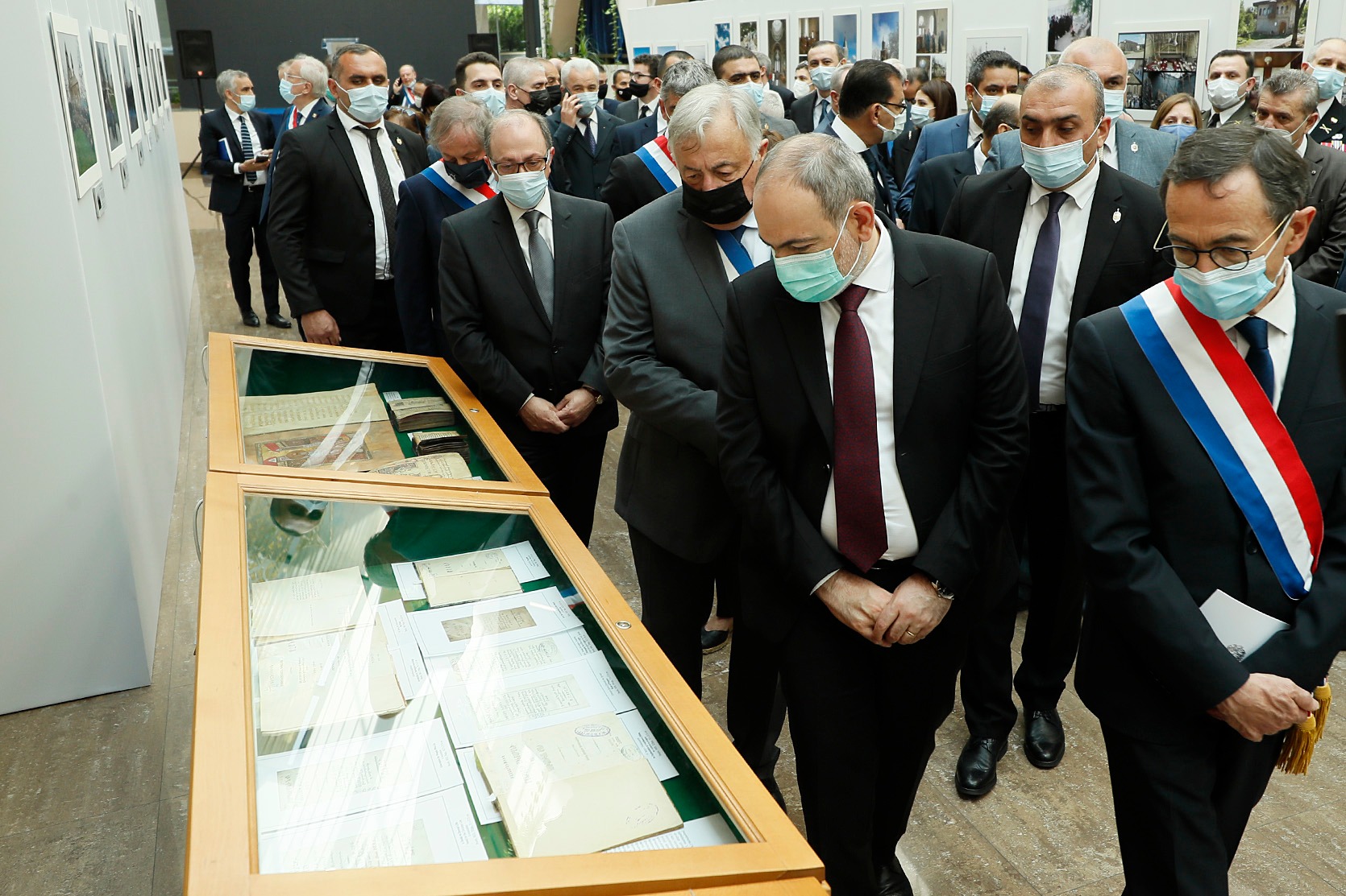 Никол Пашинян присутствовал на церемонии открытия выставки “Наследие под угрозой: Арцах”.