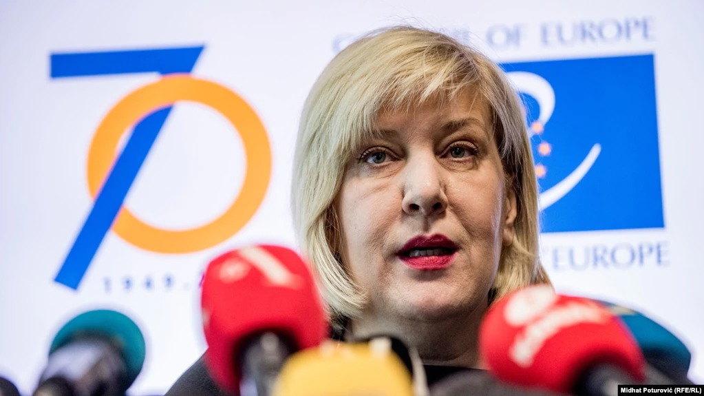 Комиссар СЕ по правам человека Дунья Миятович раскритиковала «Парк трофеев» в Баку