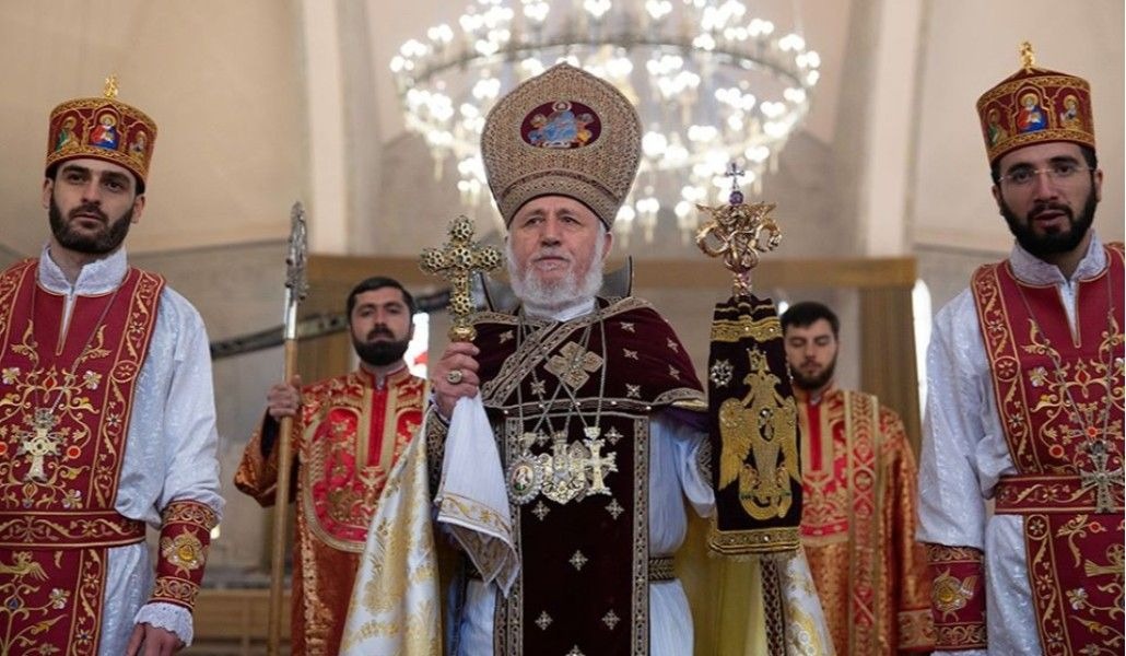 Пасхальная литургия в кафедральном соборе Сург Григор Лусаворич в Ереване: видео