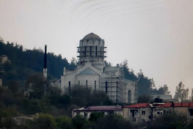 Под видом «ремонта» азербайджанцы переделывают церковь Казанчецоц в Шуши: Омбудсмен Арцаха