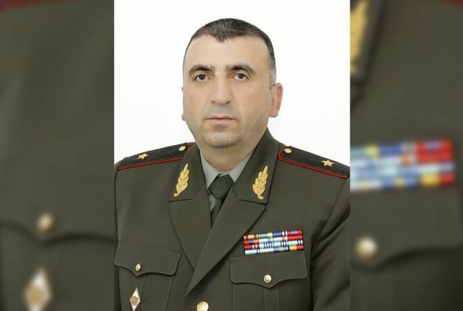 Карен Абраамян освобожден от должности замначальника Генштаба ВС Армении