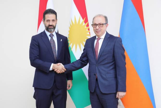 Армения готова к углублению сотрудничества с Иракским Курдистаном