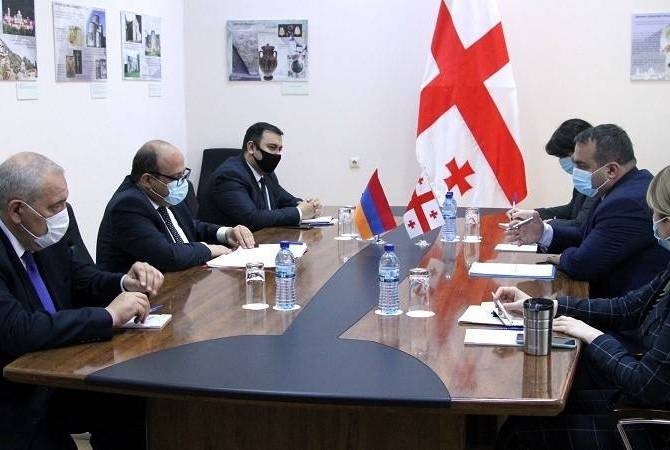 Заместители глав МИД Армении и Грузии в Тбилиси обсудили широкий спектр вопросов двусторонней повестки