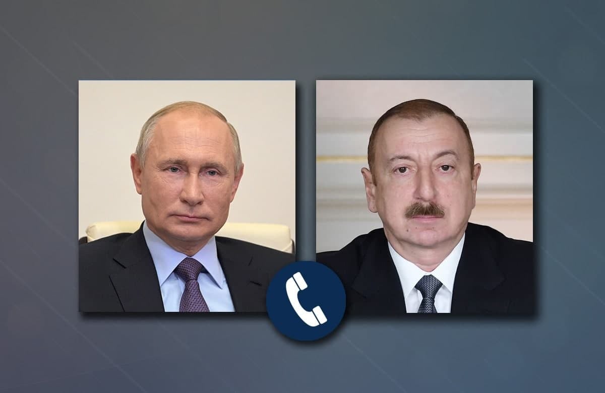 Состоялся телефонный разговор президентов России и Азербайджана