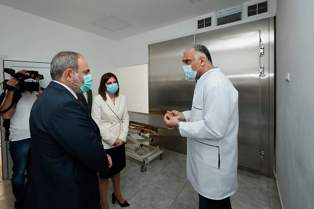 Никол Пашинян посетил Научно-практический центр судебной медицины в Абовяне