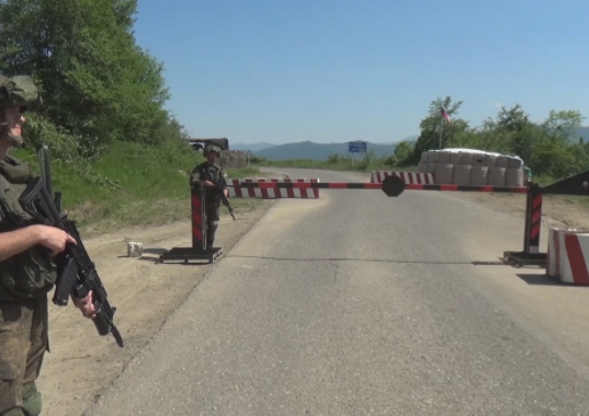 Российские миротворцы провели тренировку по обороне наблюдательного поста в Нагорном Карабахе