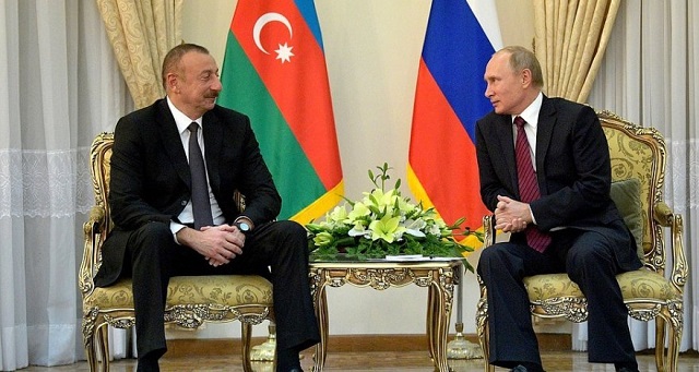 У Путина состоялся телефонный разговор с Алиевым