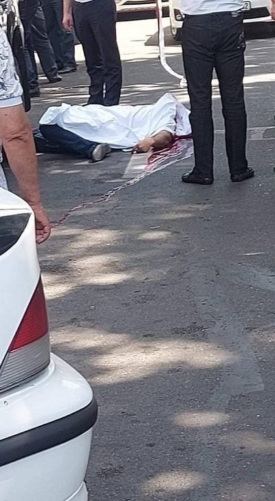 В центре Еревана убит мужчина
