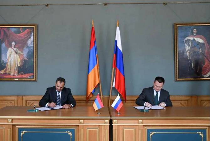 Генпрокуроры Армении и России обсудили вопросы развития межведомственного сотрудничества