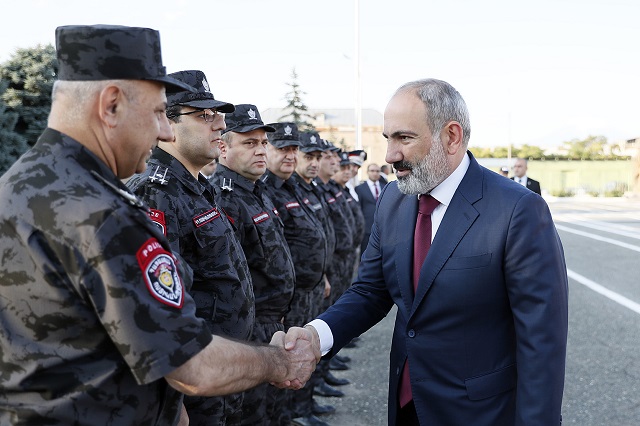 “В результате деятельности патрульной службы граждане должны увидеть новое качество правопорядка на улицах Еревана”: Никол Пашинян