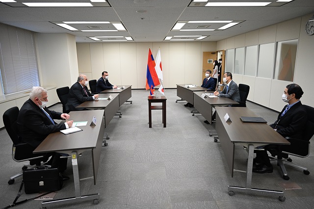 Президент Саркисян обсудил вопросы взаимодействия в сфере обеспечения ядерной безопасности с Председателем Агентства по ядерному регулированию Японии