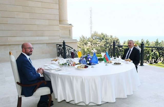 Президент Европейского Совета Шарль Мишель находился в Баку․ “Безопасность и стабильность на Южном Кавказе в интересах ЕС”