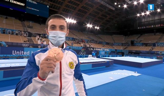 Гимнаст Артур Давтян открыл счет медалей Армении в олимпийских играх в Токио