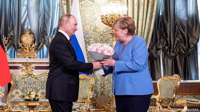 Ангела Меркель прибыла в Москву для переговоров с Путиным. Deutsche Welle