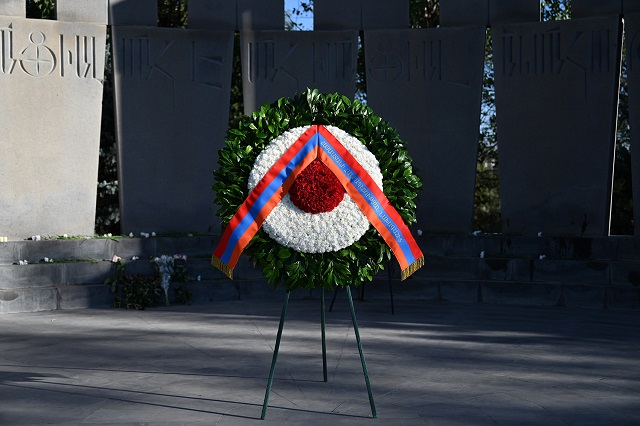 Дань уважения памяти погибших ради защиты Отечества героев