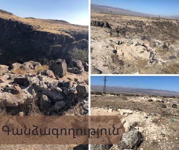 Очередной случай хищения и повреждения памятника в Арагацотнской области