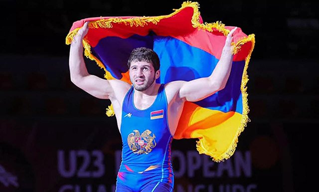 Армянский борец греко-римского стиля Малхас Амоян — чемпион мира