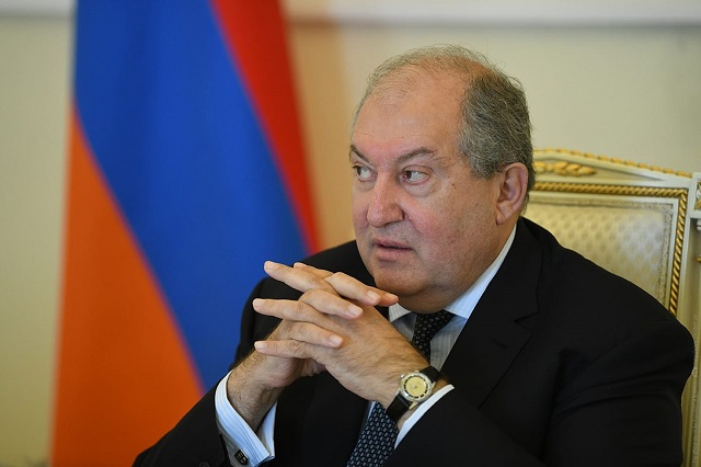 Президент на встречах в рамках Bloomberg New Economy Forum говорил о сложившейся на границах Армении ситуации вследствие азербайджанской военной агрессии