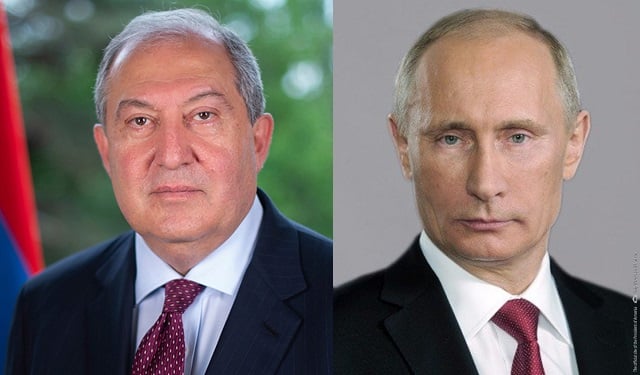 Армен Саркисян направил телеграмму соболезнования Владимиру Путину в связи с произошедшей на шахте Кузбасса аварией