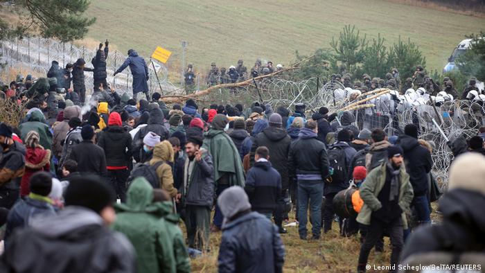 Германия просит ЕС о помощи в конфликте с Беларусью вокруг мигрантов. Deutsche Welle