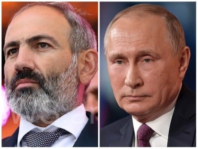 Пашинян обсудил с Путиным приграничную ситуацию
