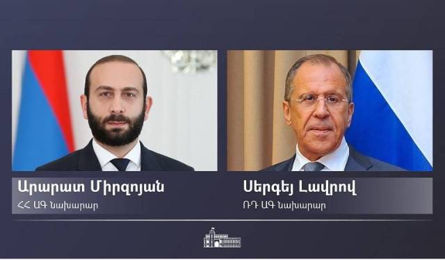 Арарат Мирзоян и Сергей Лавров обсудили армяно-российское сотрудничество, региональную повестку дня